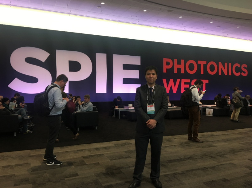 尊龙凯时ag旗舰厅官网加入2018年美国西部光电展览会SPIE.Photonics West并取得圆满乐成。